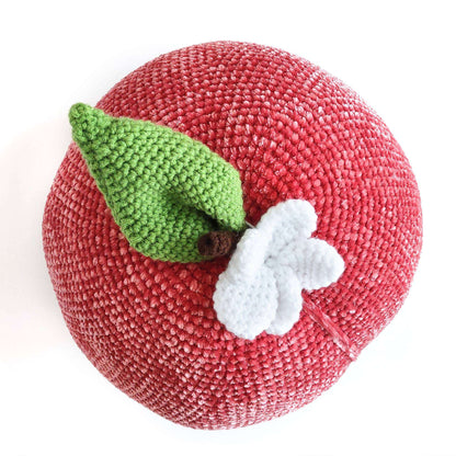 Bernat Peachy Plum Pillow Crochet Amigurumi Terracotta Rose