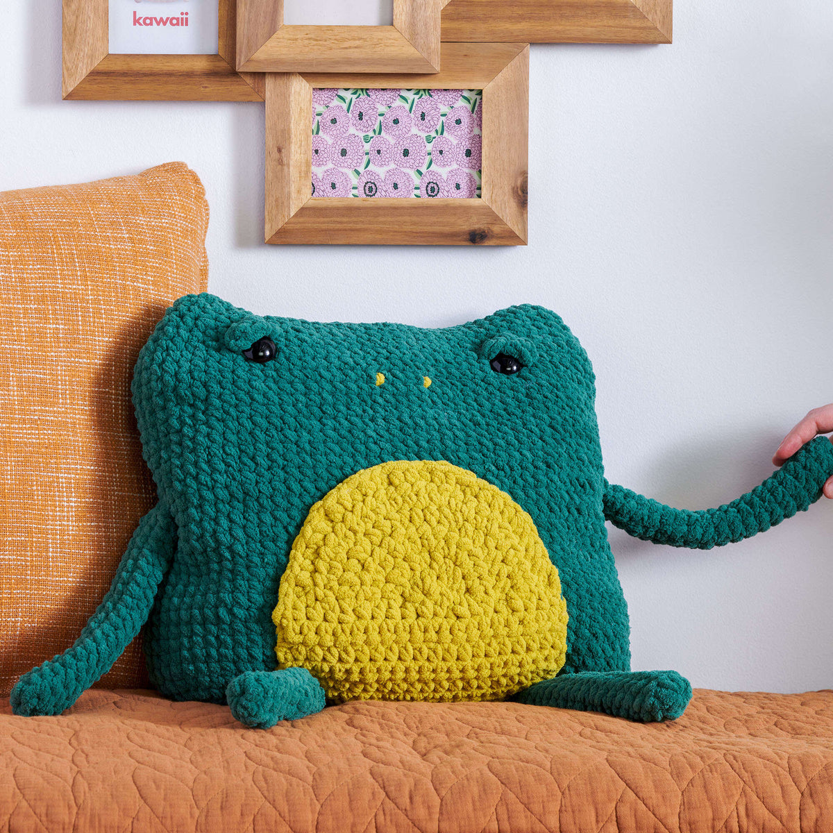 Crochet Toy made in Bernat Blanket yarn