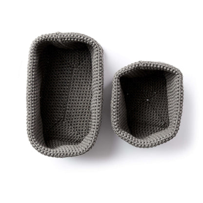 Bernat Crochet Cutlery Baskets Small
