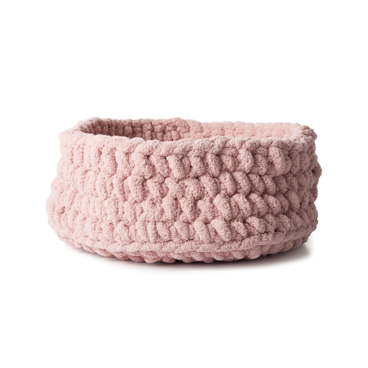 Crochet Pet Bed made in Bernat Blanket Big yarn