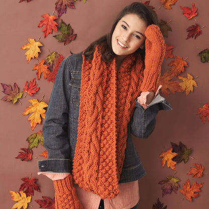 Bernat Knit Chill-Chaser Set Cowl