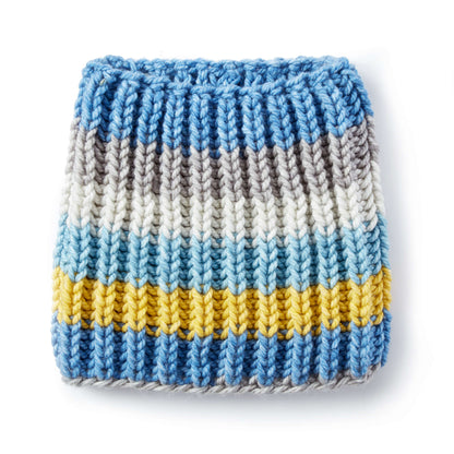 Bernat Shake It Off Knit Cowl Knit Cowl made in Bernat Pop! Bulky yarn