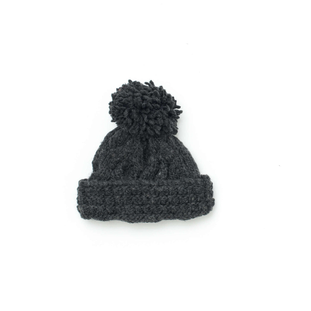 Knit Hat made in Bernat Roving yarn