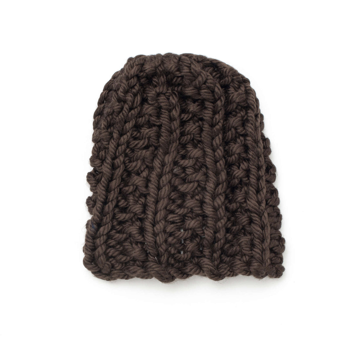 Knit Hat made in Bernat Mega Bulky yarn