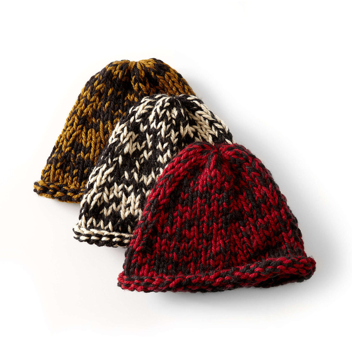 Knit Hat made in Bernat Softee Chunky yarn
