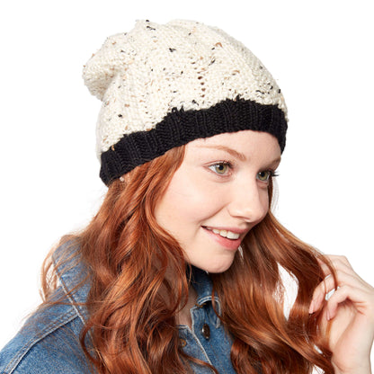 Bernat Wavy Knit Hat Single Size