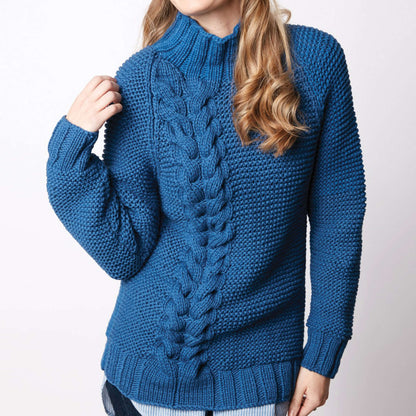 Bernat Bright Side Knit Pullover 2XL/3XL