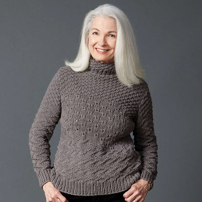 Bernat Texture Mix Knit Tunic 4XL/5XL