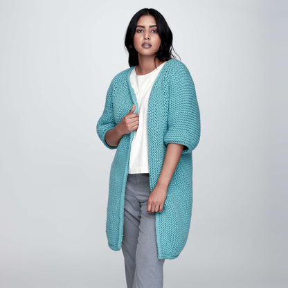 Bernat Minimalist Knit Jacket M