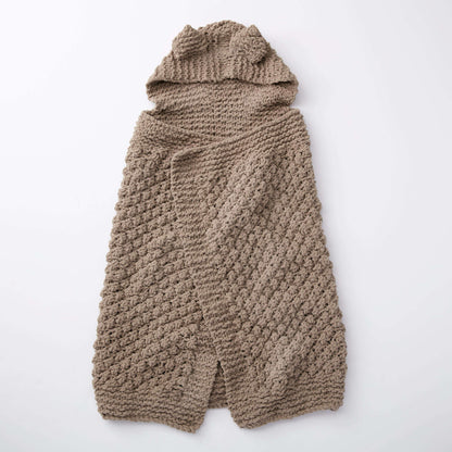 Bernat Squirreled Away Knit Blanket Knit Blanket made in Bernat Baby Blanket yarn