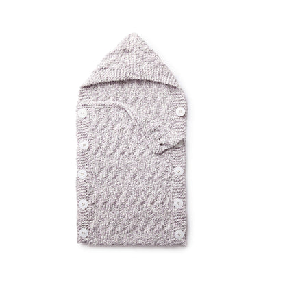 Bernat Knit Bunting Bag Knit Bag made in Bernat Baby Marly yarn