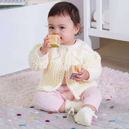 Bernat Leaf and Lace Set 3 mos