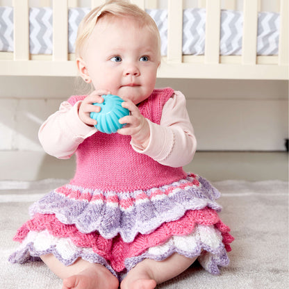 Bernat Layer Cake Knit Dress 18 mos