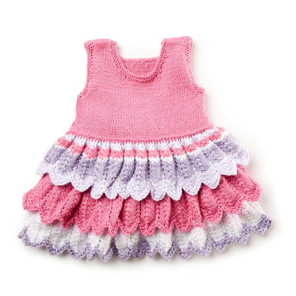 Bernat Layer Cake Knit Dress 18 mos