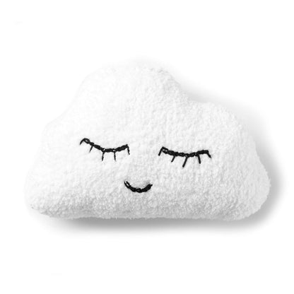 Bernat Head In the Clouds Knit Pillow Knit Pillow made in Bernat Pipsqueak yarn