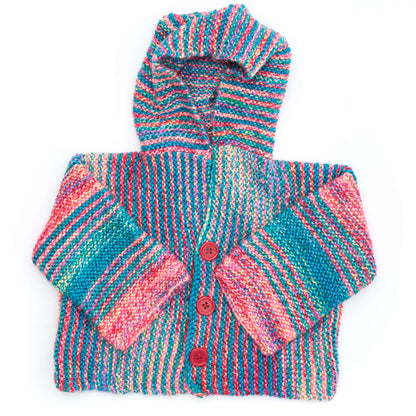 Bernat Show Your Stripes Knit Jacket 12 mos