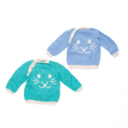 Bernat Knit Funny Bunny Pullover 12 mos