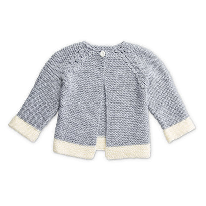 Bernat Dipped Detail Knit Cardigan 18 mos
