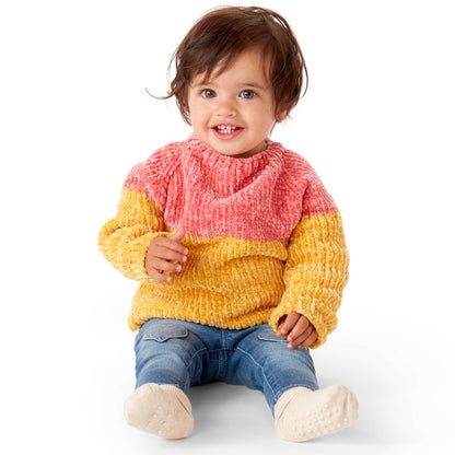 Bernat Knit Dipped Pullover 24 mos