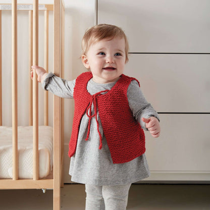 Bernat Wee Knit Vest 12 mos