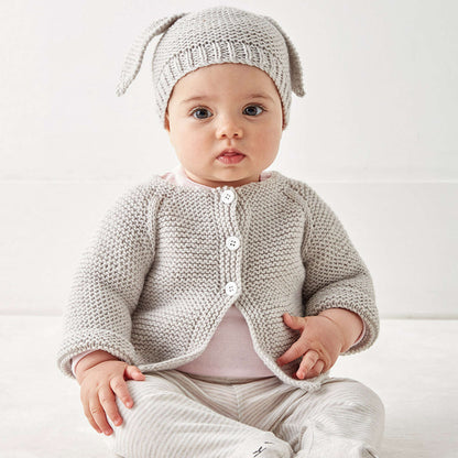 Bernat Knit Baby Jacket Set 3 mos