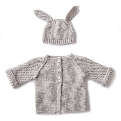 Bernat Knit Baby Jacket Set 3 mos