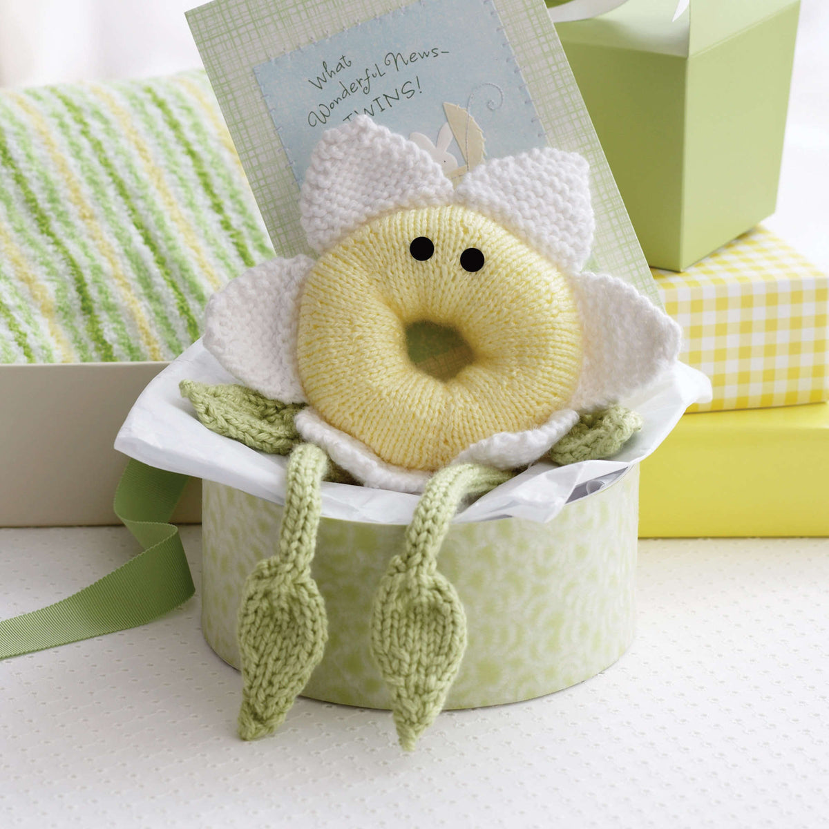 Knit Toy made in Bernat Softee Baby yarn