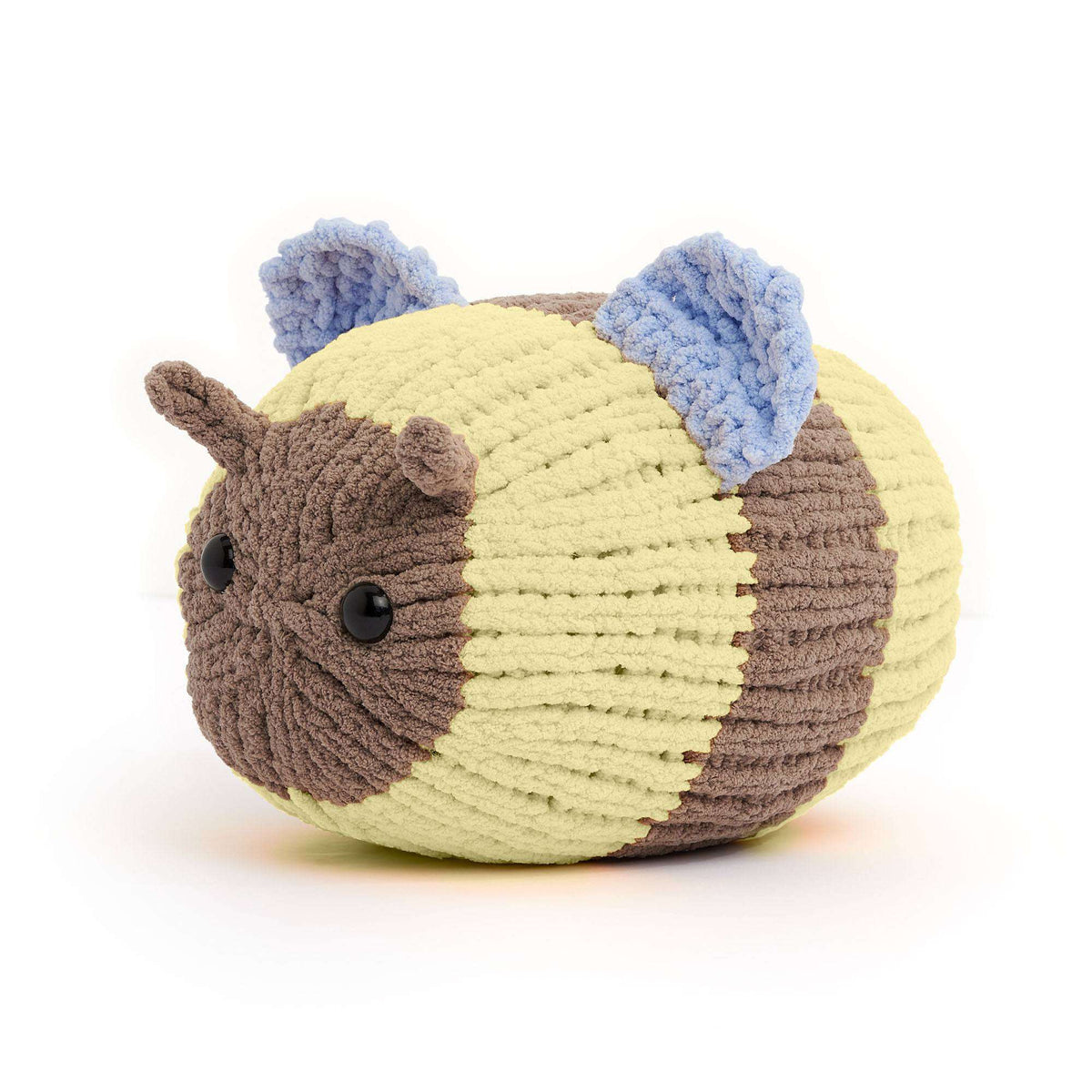 Knit Toy made in Bernat Baby Blanket yarn