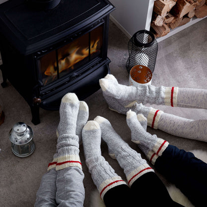 Bernat Chunky Knit Work Socks S
