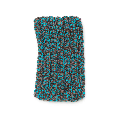 Bernat Knit Icover Knit Accessory made in Bernat Softee Chunky yarn