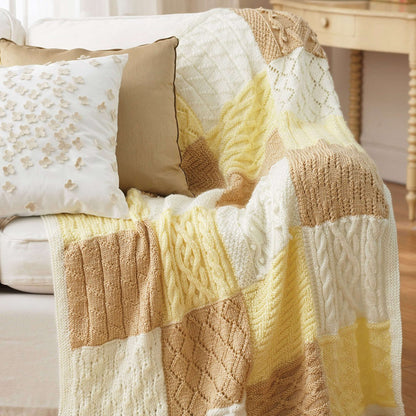 Bernat Mystery Afghan Knit-Along Mystery Afghan Knit-Along made using Bernat yarn