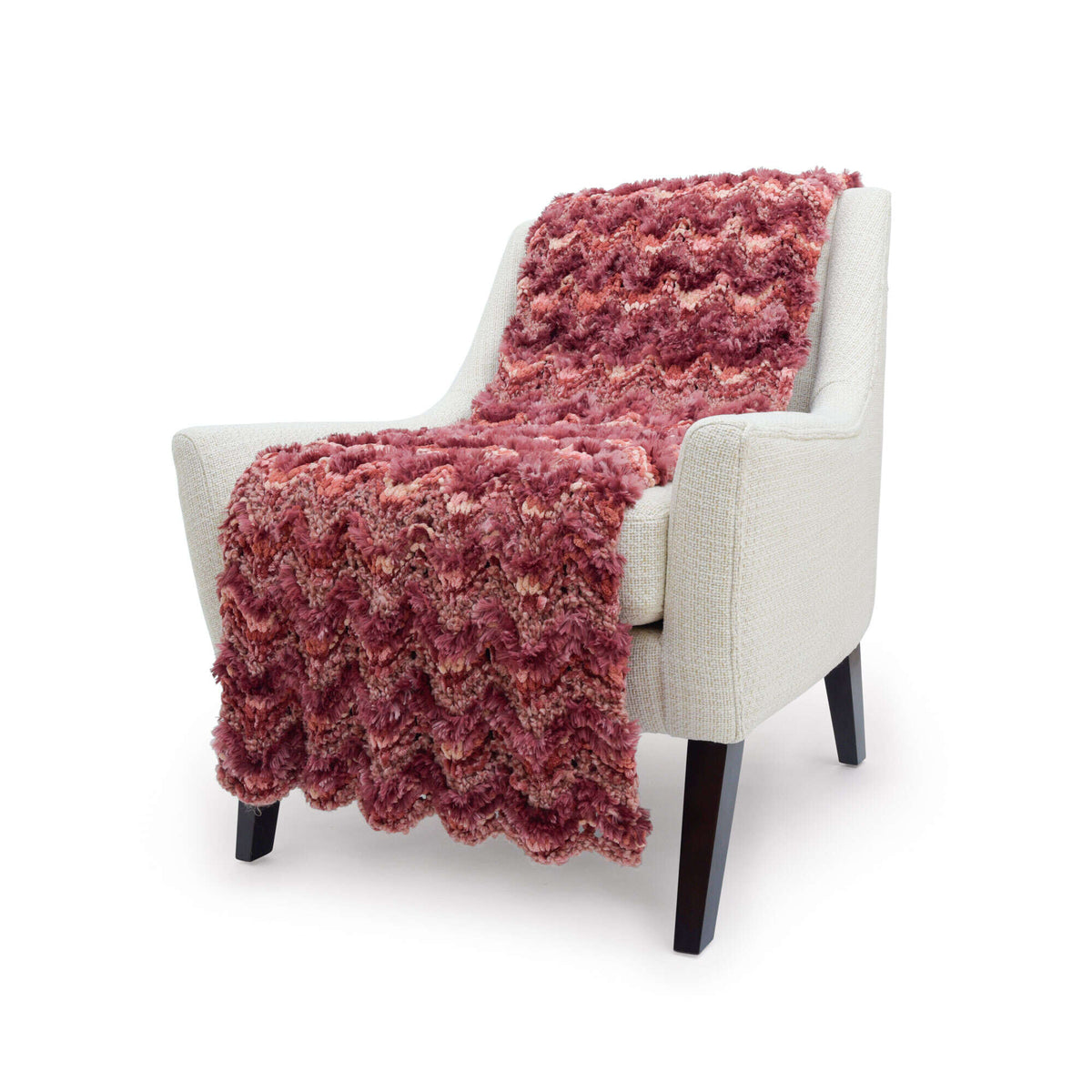 Knit Blanket made in Bernat Casa yarn