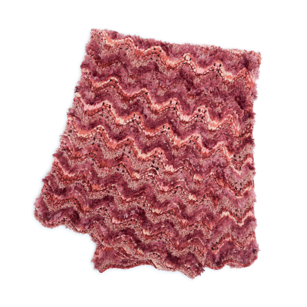 Knit Blanket made in Bernat Casa yarn