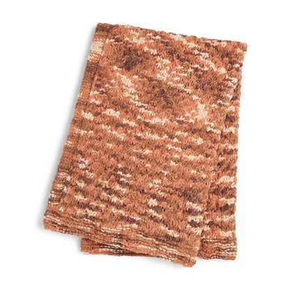 Bernat Stars In a Frame Knit Blanket Knit Blanket made in Bernat Blanket yarn