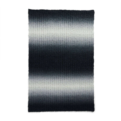 Bernat Blink of An Eyelet Knit Blanket Knit Blanket made in Bernat Blanket Perfect Phasing yarn