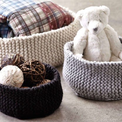 Bernat Garter Ridged Baskets L