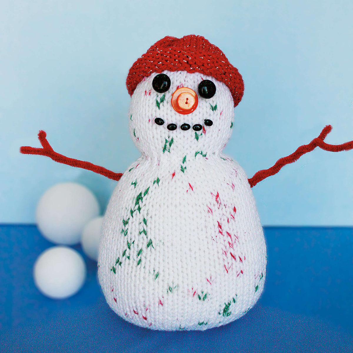 Knit Holiday made in Bernat Handicrafter Cotton yarn