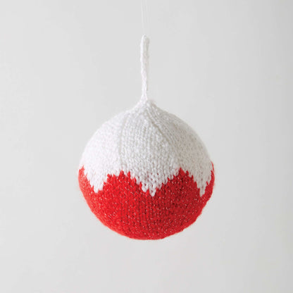 Bernat Knit Classic Christmas Tree Ornament Red
