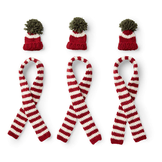 Knit Holiday made in Bernat Super Value yarn