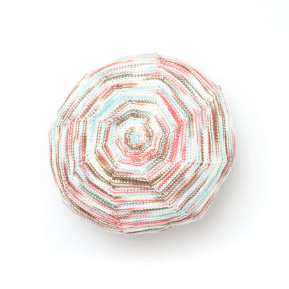Bernat Knit Zen Pillows Knit Pillow made in Bernat Handicrafter Cotton yarn