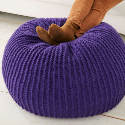 Bernat Knit Take Notice Pouf Single Size