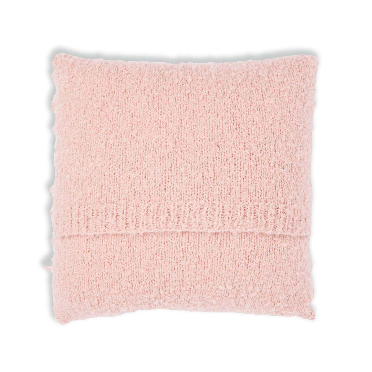 Knit Pillow made in Bernat Freesia yarn