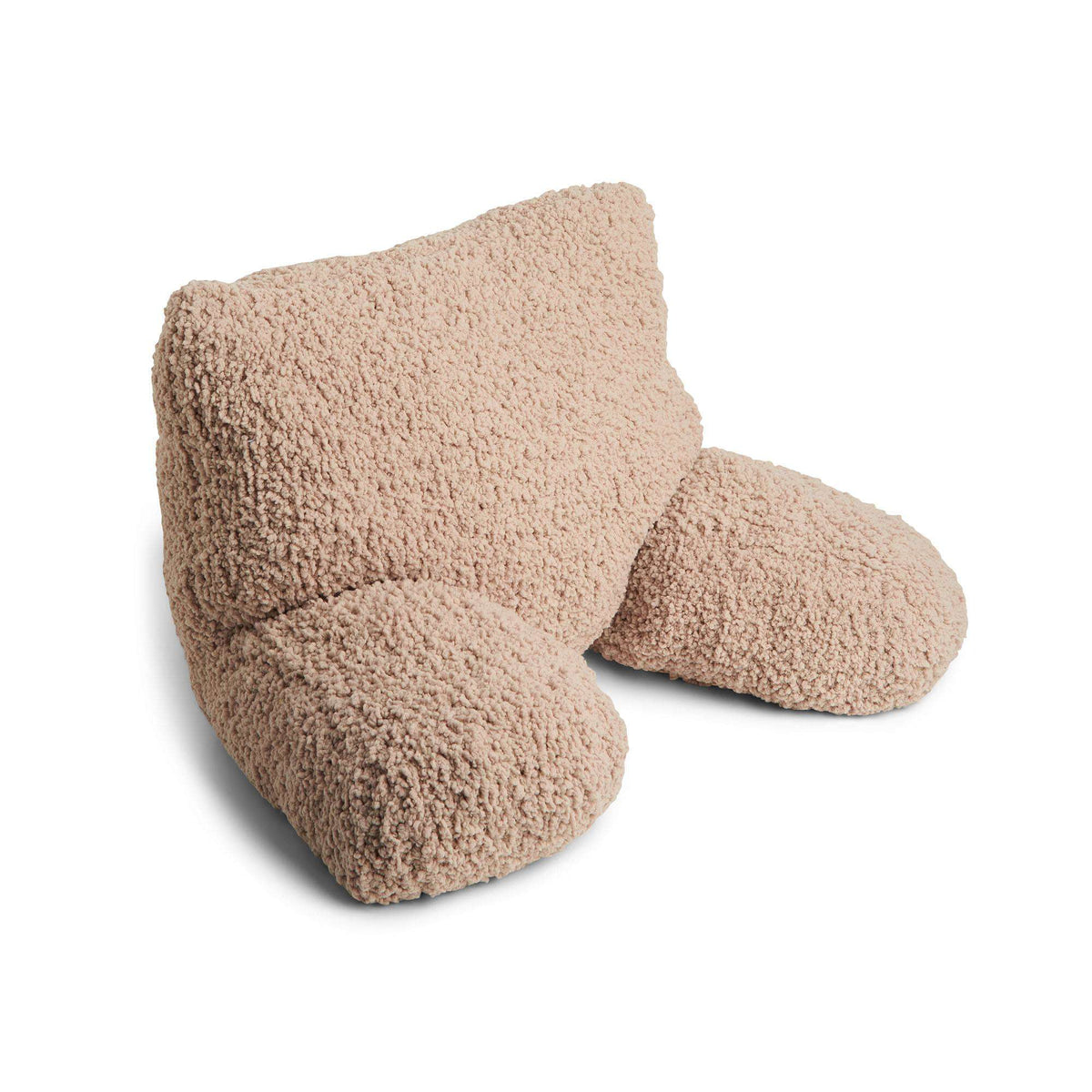 Knit Pillow made in Bernat Sheepy yarn