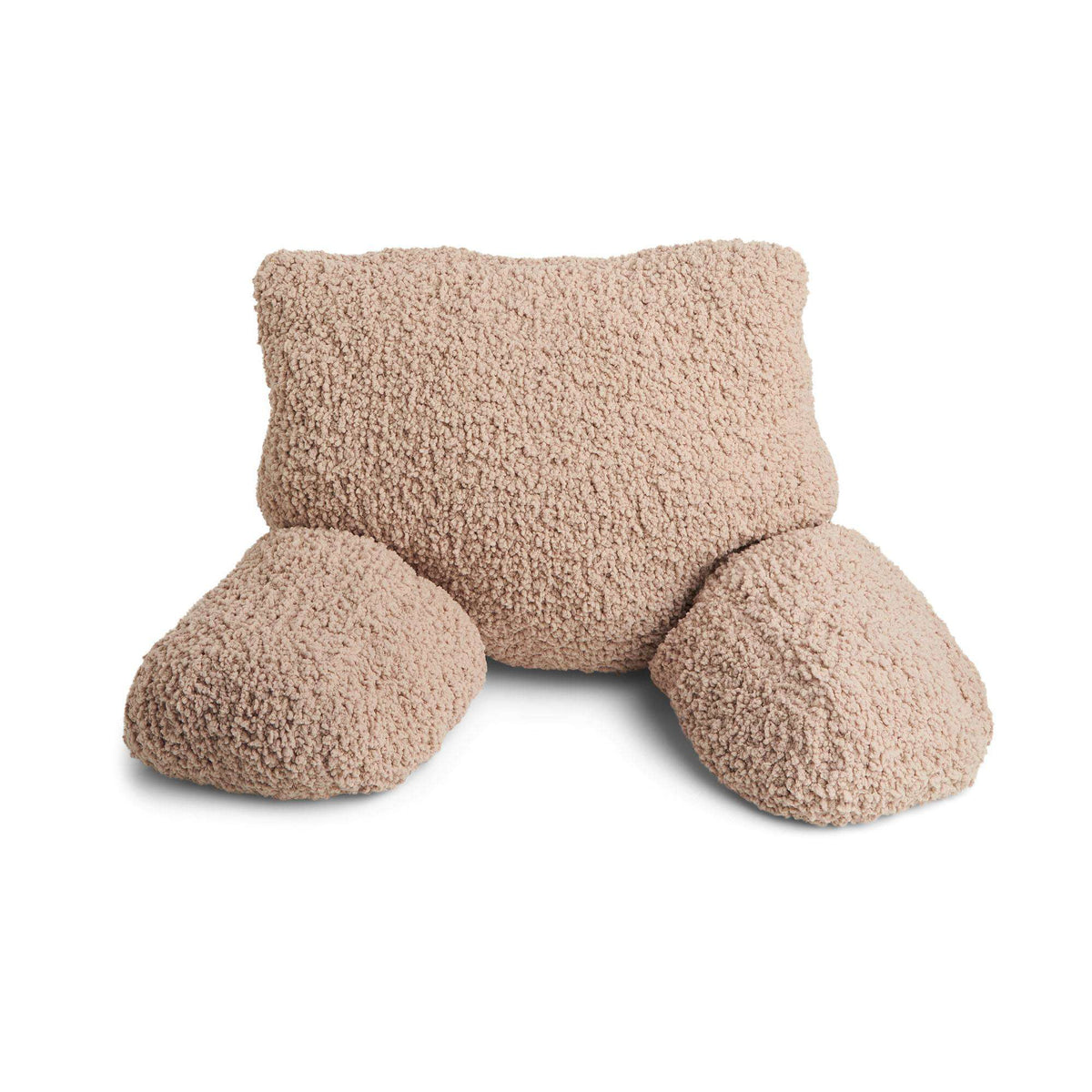 Knit Pillow made in Bernat Sheepy yarn