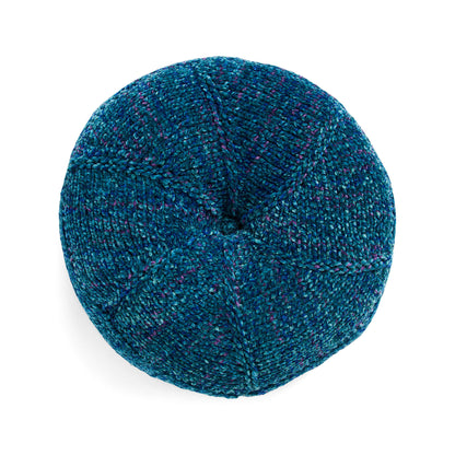 Bernat Tufted Circle Knit Pillow Version 2