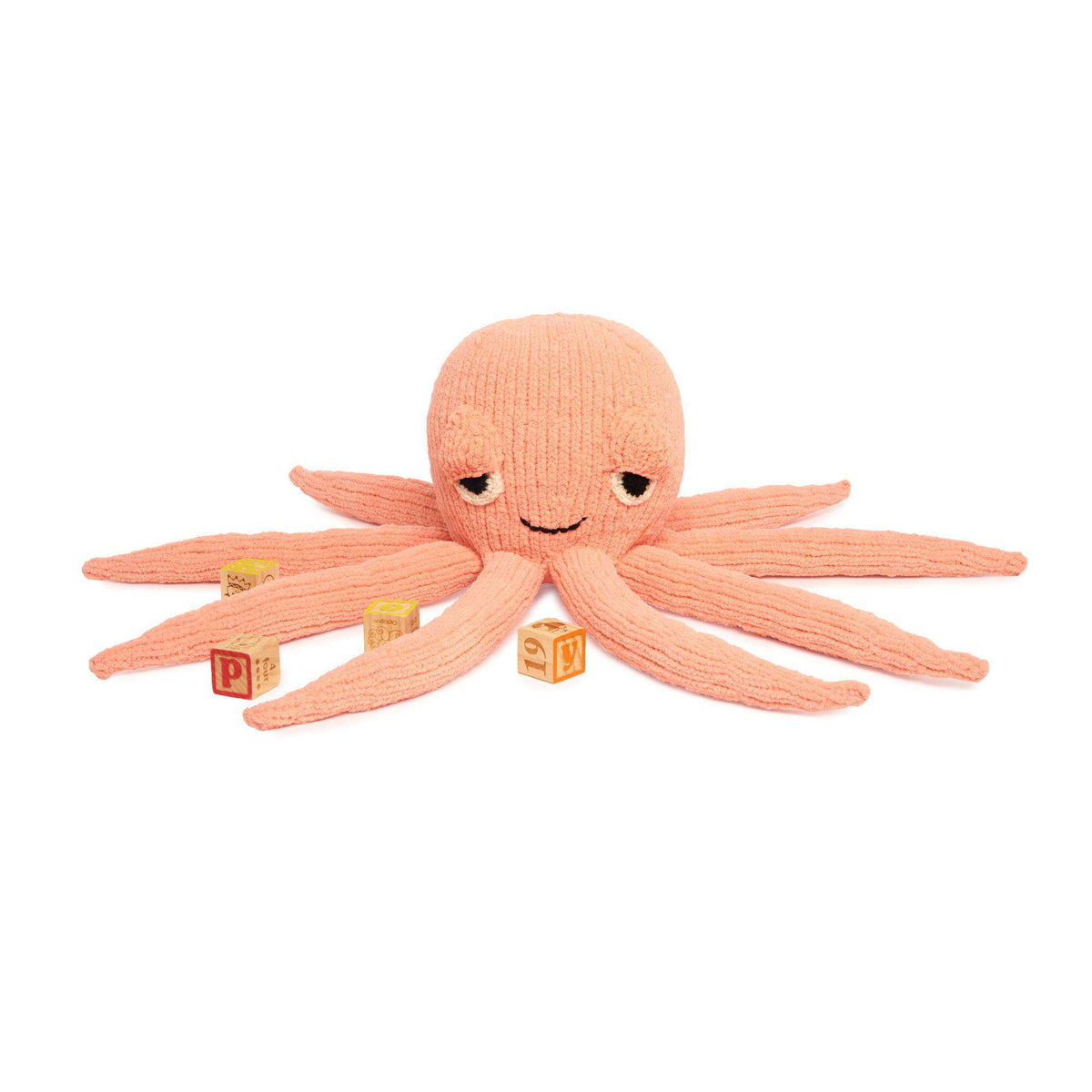 Knit Toy made in Bernat Baby Blanket yarn