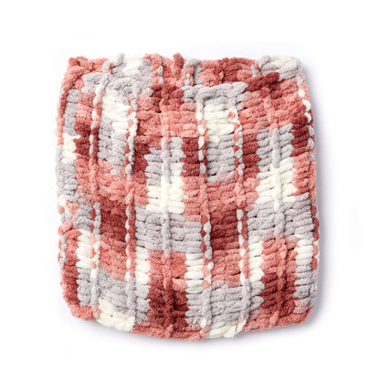 Bernat Craft Alize EZ Garter Ridge Cowl Craft Cowl made in Bernat Blanket-EZ yarn