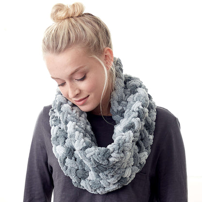 Bernat Craft Alize EZ Criss-Cross Cowl Craft Cowl made in Bernat Blanket-EZ yarn
