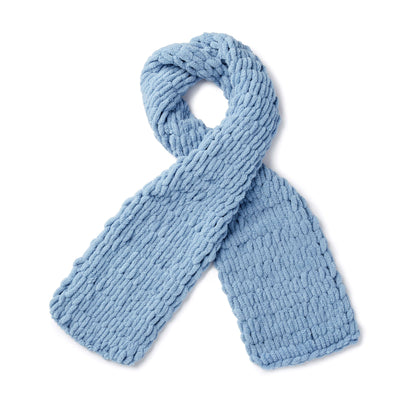 Bernat Craft Alize EZ Scarf Craft Scarf made in Bernat Blanket-EZ yarn