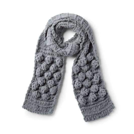 Craft Scarf made in Bernat Blanket-EZ yarn